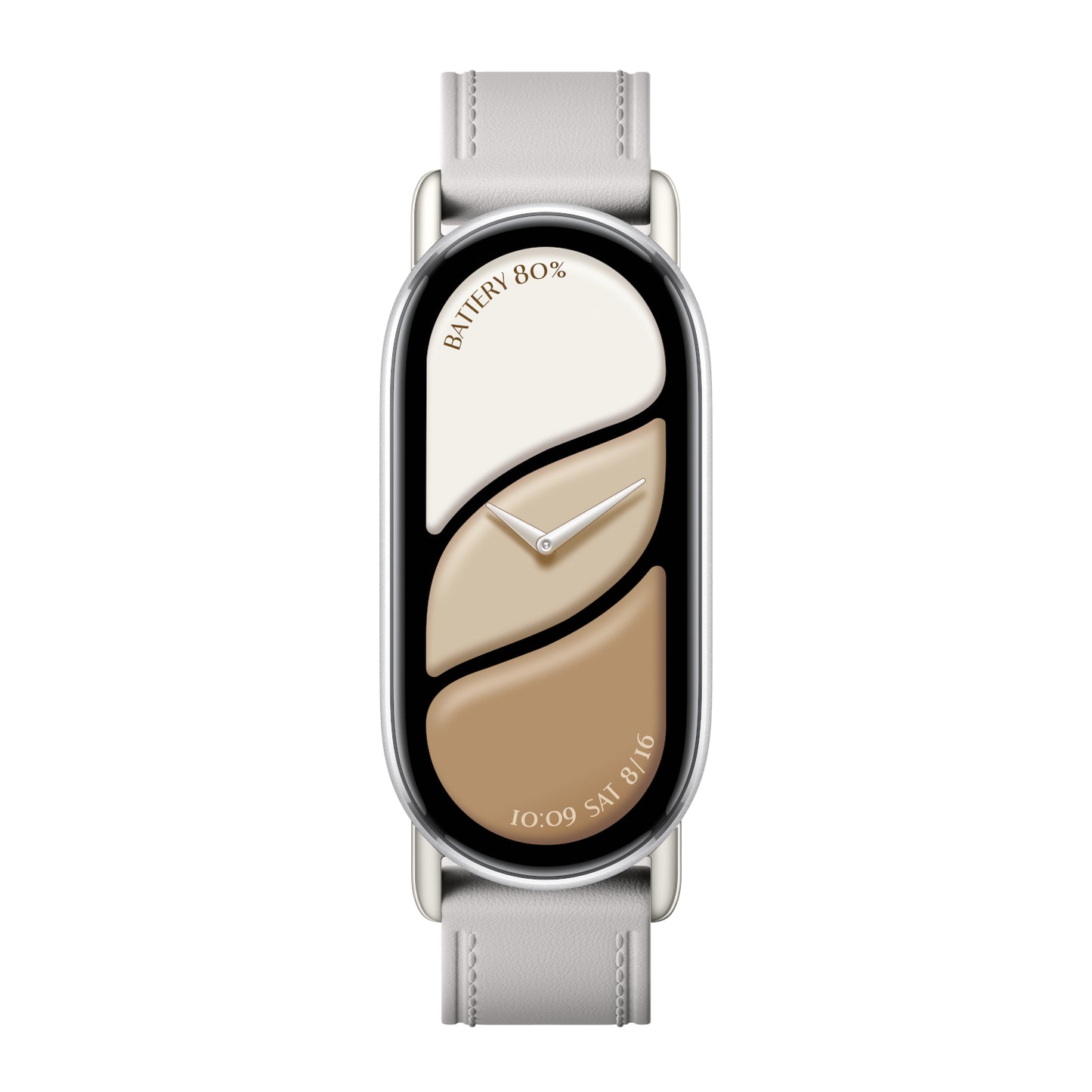Xiaomi Smart Band 10 Leather Strap - Grey