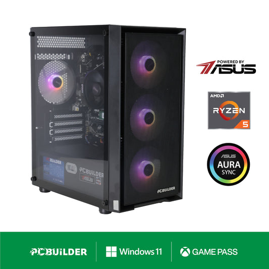PCBuilder Ryzen 5 8600G WARDEN Windows 11 Gaming PC
